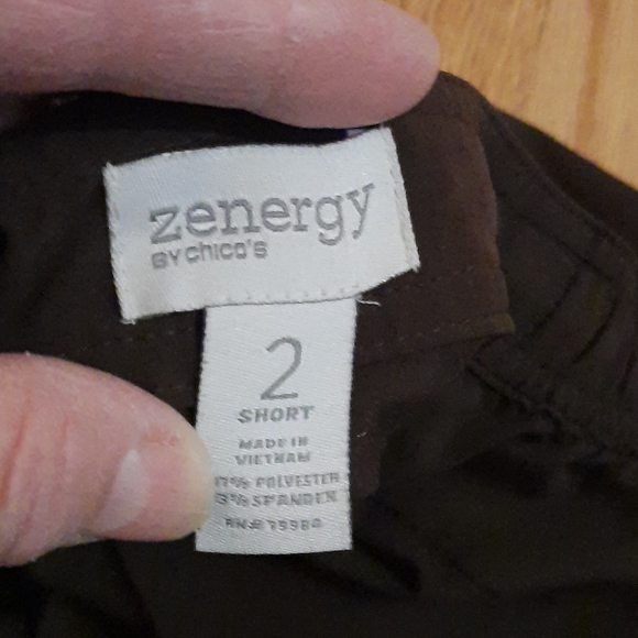 Zenergy by Chico's Brown Cargo Pants - Picture 6 of 6